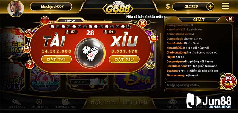 Cổng game tài xỉu Go88